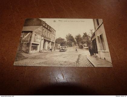 BC31-19 Cpa Aubange Athus bureau des postes et côte de Pétange  tacot oldtimer pub cigarette st Michel