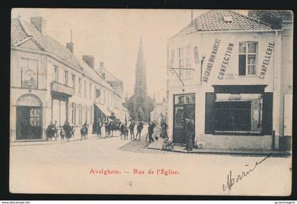 AVELGEM  RUE DE L'EGLISE