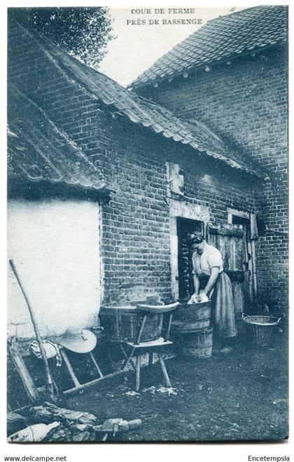 CPA - Carte Postale - Belgique - Bassenge - Cour de Ferme (SVM13957)