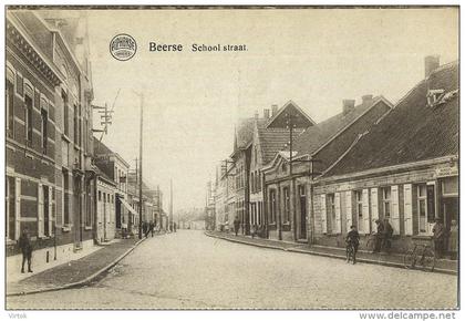 Beerse :  Schoolstraat   (  carnet kaart )