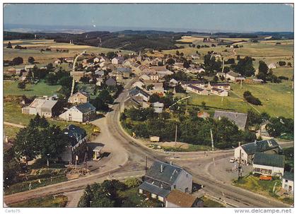 Belgique - Bertogne - Vue aérienne