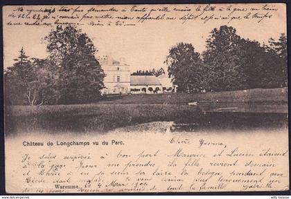 +++ CPA - Château de LONCHAMPS vu du parc  //