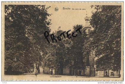 Binche : un coin du parc