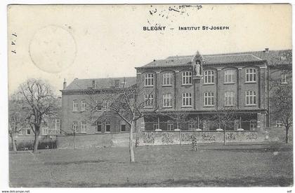 CPA BLEGNY, INSTITUT ST SAINT JOSEPH, PROVINCE DE LIEGE, BELGIQUE