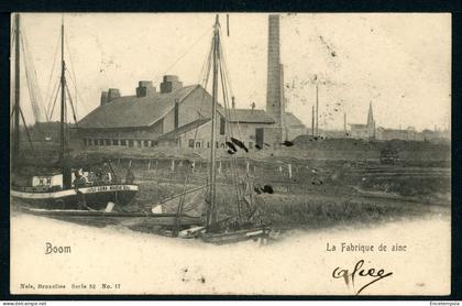 CPA - Carte Postale - Belgique - Boom - La Fabrique de Zinc (CP24099OK)