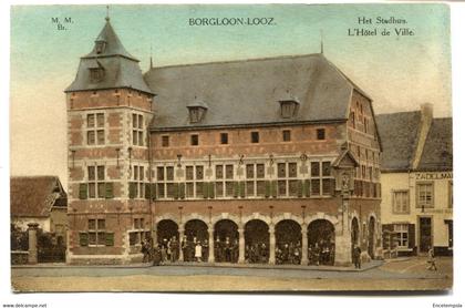 CPA - Carte Postale - Belgique - Borgloon Looz - L'Hôtel de Ville - 1927 (SVM13954)