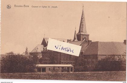 Boussu-Bois :  eglise    : (regarder le scan pour detail )