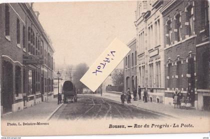 Boussu-Bois :  Rue du progres - La Poste   : (regarder le scan pour detail )