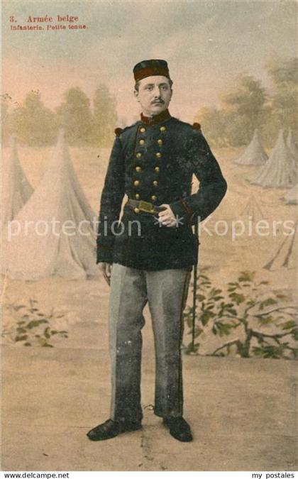 43501644 Brugge Armee belge Infanterie Petite tenue Brugge