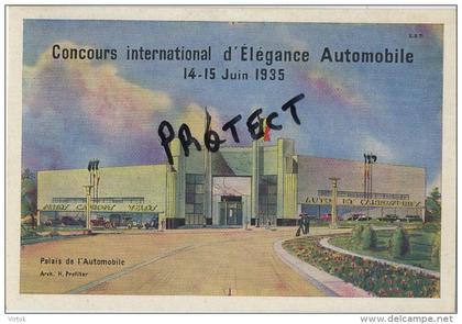 Bruxelles - Brussel : Concours international d'elegance Automobilge 1935 ( 2 scans )