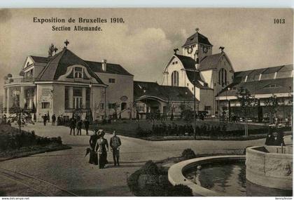 Bruxelles - Exposition de Bruxelles 1910