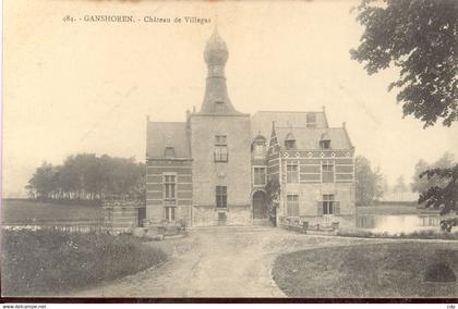 cpa ganshoren   chateau