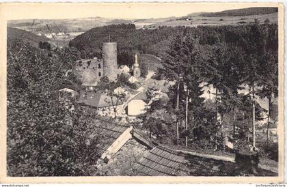 BELGIQUE - Burg-Reuland - Le Bourg et l'Eglise - Carte postale ancienne