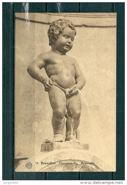 BRUXELLES: Manneken-Pis, niet gelopen postkaart (GA17933)