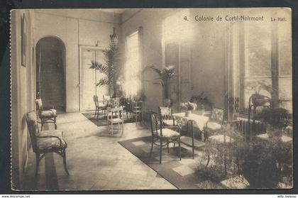 +++ CPA - Colonie de CORTIL NOIRMONT - Le Hall  //