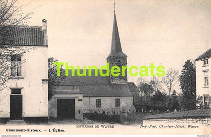 CPA CHAUMONT GISTOUX L'EGLISE ENVIRONS DE WAVRE