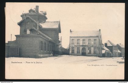 DENDERLEEUW     PLACE DE LA STATION            2 SCANS