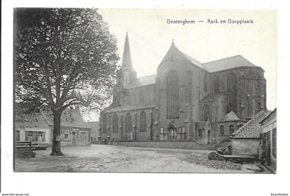 Dentergem - Kerk en Dorpplaats.