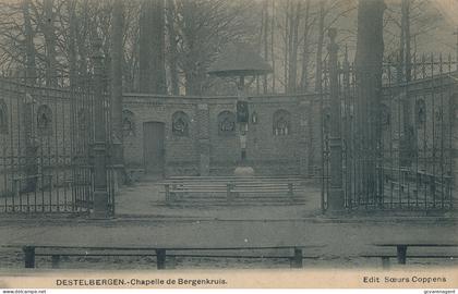 DESTELBERGEN   CHAPELLE DE BERGENKRUIS        2 SCANS