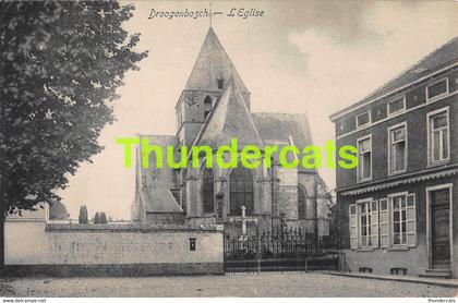 CPA DROGENBOS DROOGENBOSCH L'EGLISE