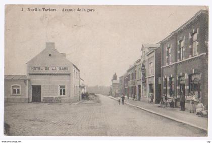 cpa noville taviers  hotel  1913