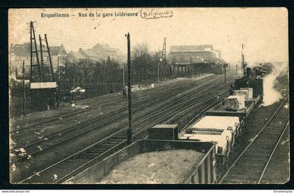 Carte Postale - Belgique - Erquelinnes - Vue de la Gare intérieure (CP24782)