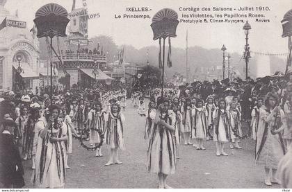 BELGIQUE(BRUXELLES) IXELLES(FETE 1910)