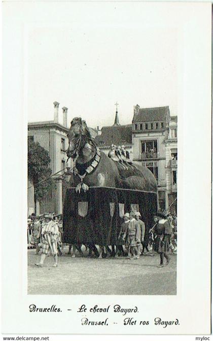 Bruxelles. Cheval Bayard. Folklore.