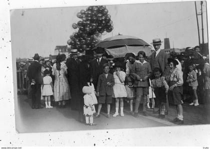 BRUXELLES FETE FORAINE (CARTE PHOTO )