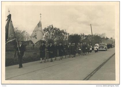 Ichtegem  :  begrafenis :  lijkwagen 14.5 x 10.5 cm