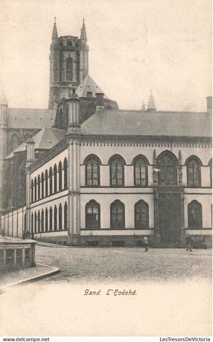 BELGIQUE - Flandre Orientale - L'Evêché - Carte postale ancienne