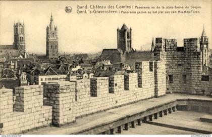 CPA Gand Gand Flandre Orientale, Château des Comtes