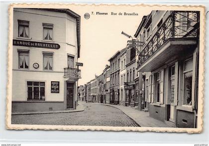 Belgique - FLEURUS (Hainaut) Rue de Bruxelles - Banque de Bruxelles