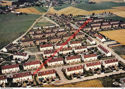 Vue aérienne - la cité - Leernes - Fontaine-l'Evêque