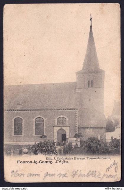 +++ CPA - FOURON LE COMTE - Eglise   //