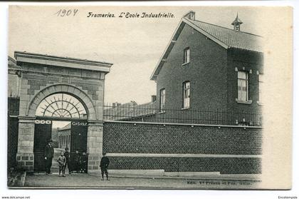 CPA Carte Postale - Belgique - Frameries - Ecole Industrielle (DG14946)