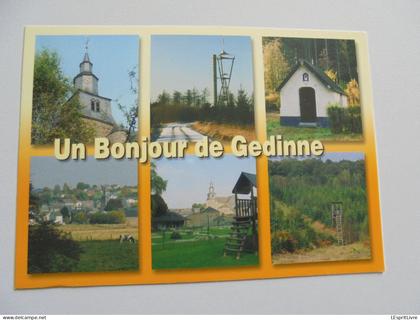 GEDINNE Un Bonjour de Gedinne Multivue  PK CPA Province de Namur Belgique Carte Postale Post Kaart Postcard