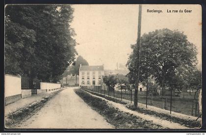 AK Roclenge, La rue du Geer