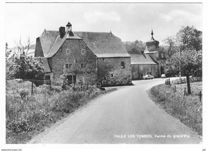 CPSM FAULX LES TOMBES, FERME DU GRAND' PRE, GESVES, BELGIQUE