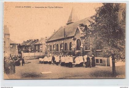 Belgique - HAINE SAINT-PIERRE (Hainaut) Inauguration de l'église Saint-Ghislain