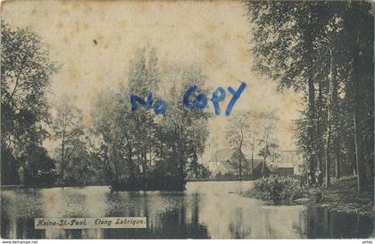 Haine St. Paul :  etang Labrique   ( 1907 )