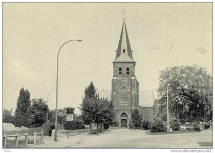 HALEN -  LOKSBERGEN  :  St. Andreaskerk      ( GROOT FORMAAT   15 x  10.5 Cm )