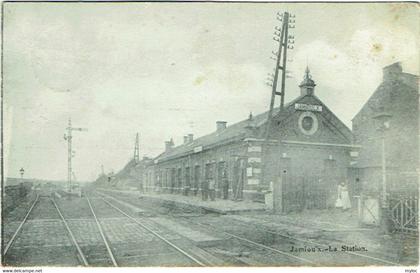 Jamioulx. Station. Gare.