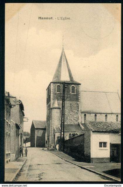 CPA - Carte Postale - Belgique - Hannut - L'Eglise - 1921 (CP20468)