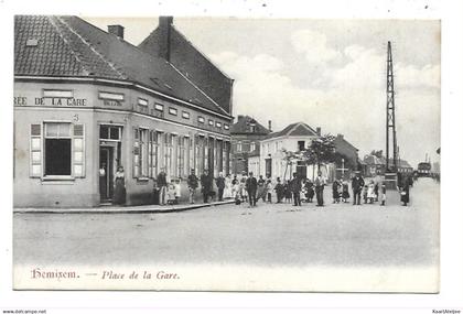 Hemiksem - Place de la gare.