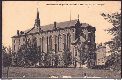 +++ CPA - HERCK LA VILLE - HERK DE STAD - Pensionnat des Religieuses Ursulines - Chapelle  //