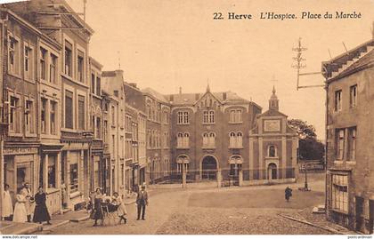 HERVE (Liège) L'Hospice - Place du Marché - Ed. Mathot 22