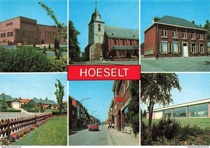 BELGIQUE - Groeten uit Hoeselt - multi-vues - animé - Carte Postale