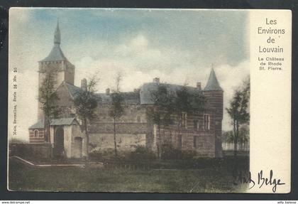 +++ CPA - Environs de Louvain - Château de RHODE ST PIERRE - Kasteel - Nels série 36 N° 20 Couleur  //