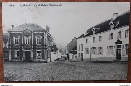 ITTRE (BRABANT WALLON) - LA GRAND'PLACE ET MAISON COMMUNALE